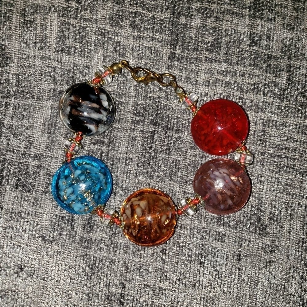 Italian Glass Bracelet Small